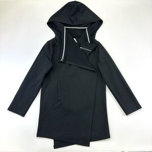 Neon Buddha jersey wrap jacket Womens Small NEW hooded Travel